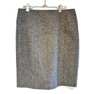Saks Fifth Ave Skirt Wool Blend